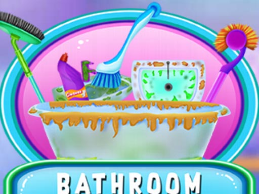 Bathroom Clean And Deco Game