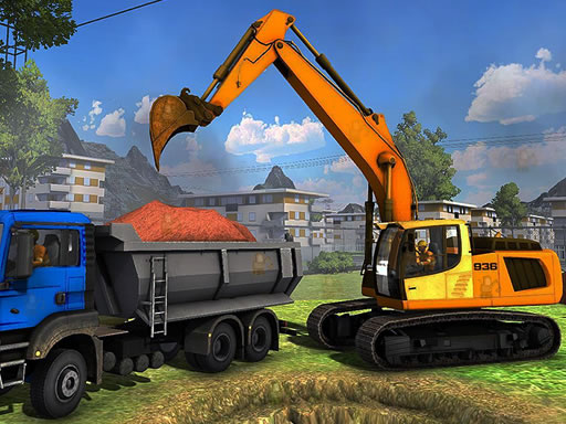 Construction Trucks Hidden Diggers Game