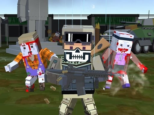 Pixel Multiplayer Survival Zombie Game
