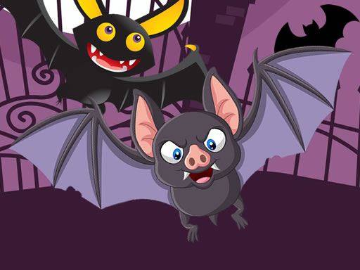 Scary Midnight Hidden Bats Game