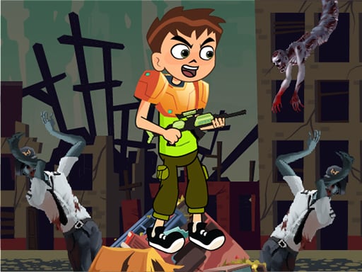 Ben 10 World War Zombies Game