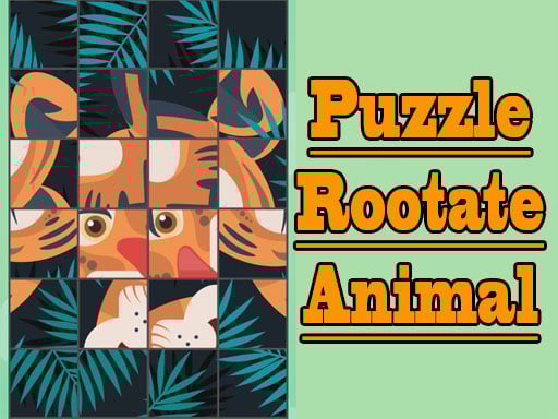 Puzzle Rootate Animal Game