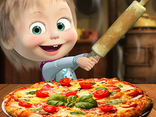 Masha Pizza Maker - Pizzeria Game