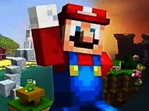 Minecraft Mario Jigsaw Puzzle Game