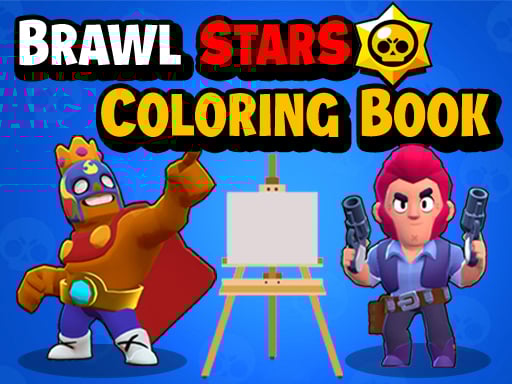 Brawl Stars Coloring Books Game