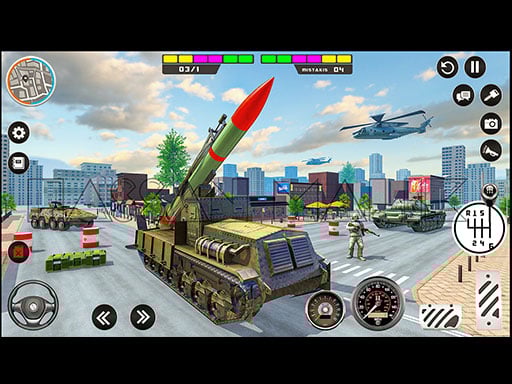 Rocket Missile Attack Game