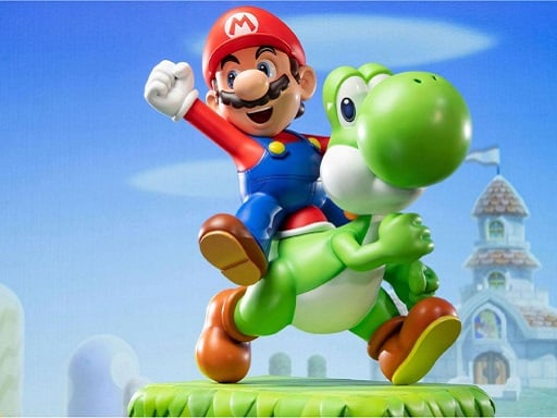 Super Mario Riding Defense Game