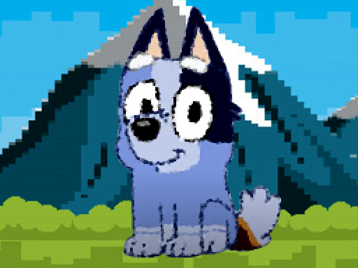 Bluey Dog Pixal Game