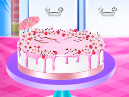 Cherry Blossom Cake Cooking Game