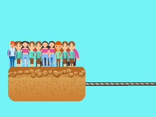 Rope Puzzle Rescue Game