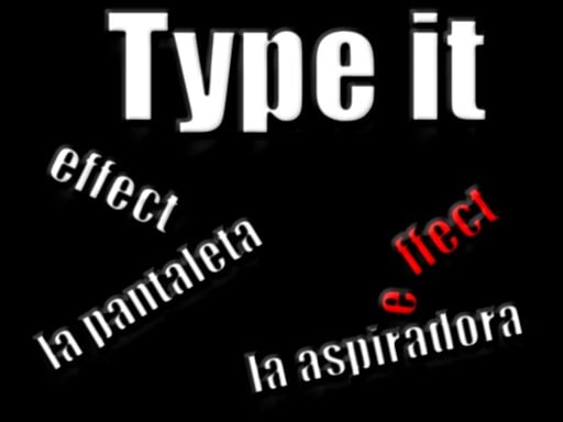 Type It Game